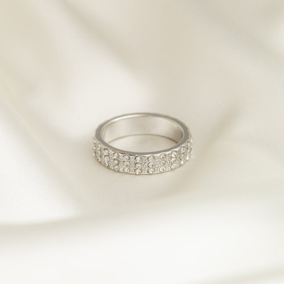 Silver Stone Ring