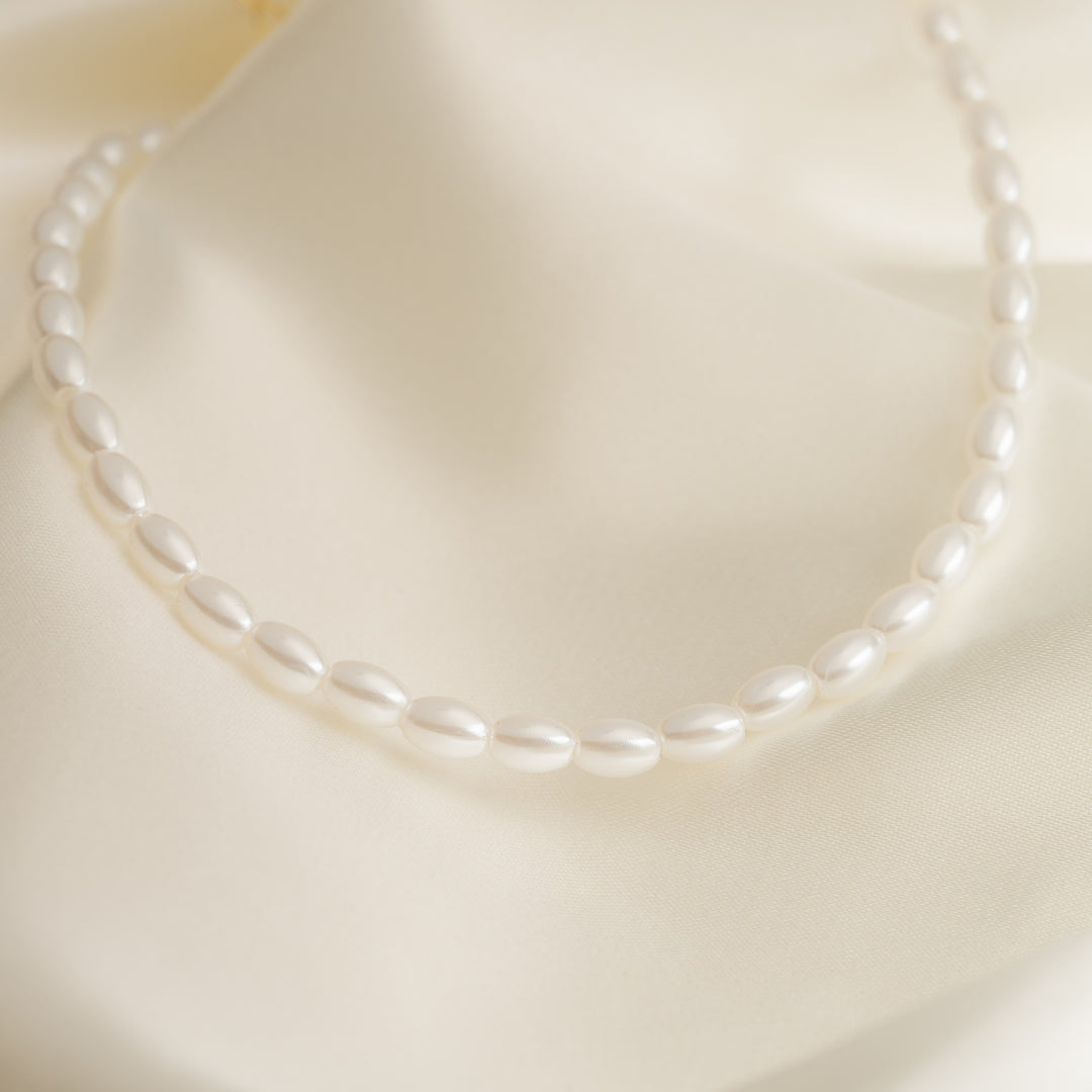 French Millet Pearl Choker