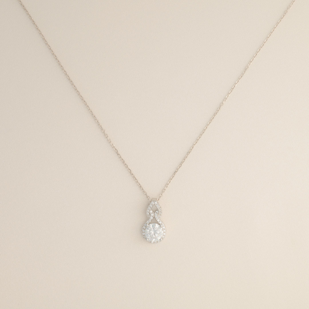 Moissanite Pendant Necklace