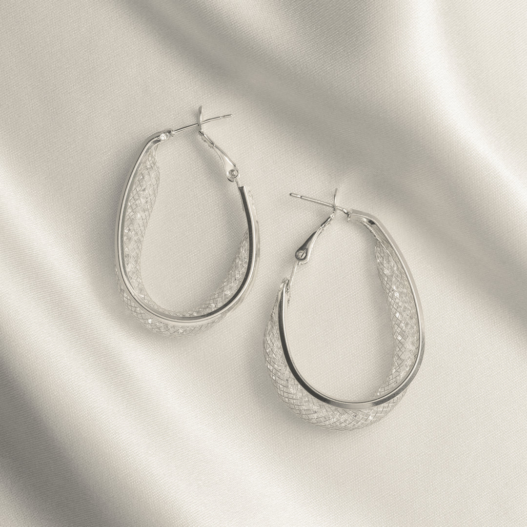 Fashion Oval Earrings