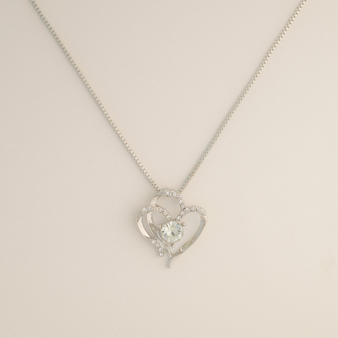 Heart Zircon Necklace