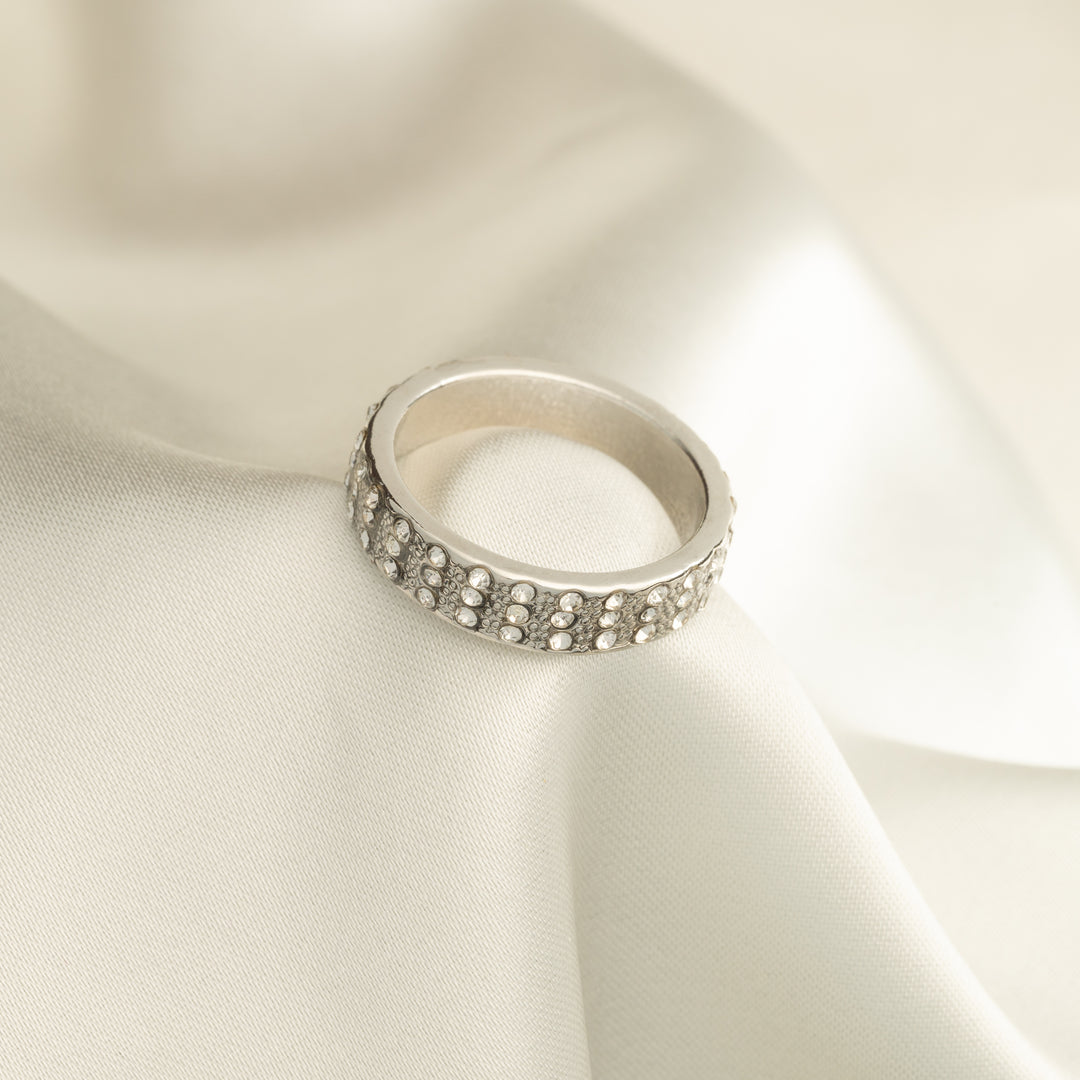 Silver Stone Ring