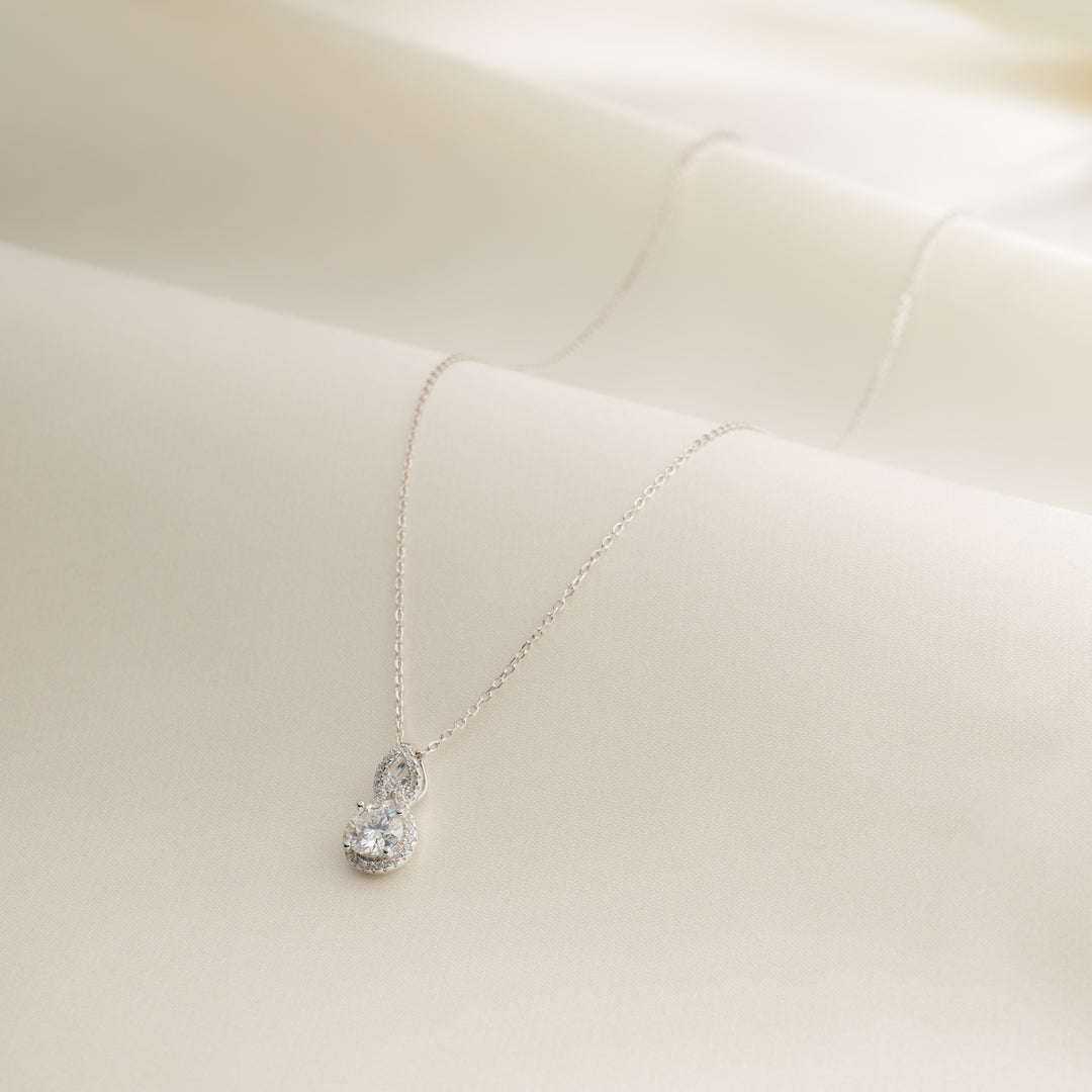 Moissanite Pendant Necklace